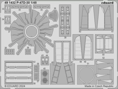 Eduard 491432 SET P-47D-30 (MINA) 1/48