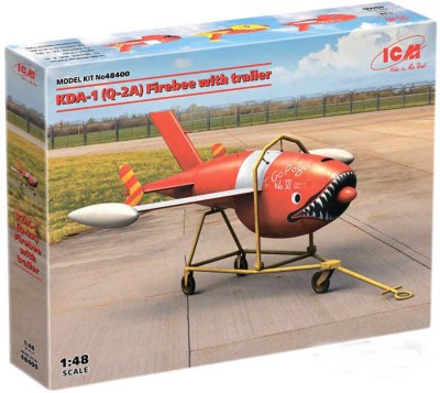 ICM 48400 KDA-1 (Q-2A) Firebee с тележкой 1/48
