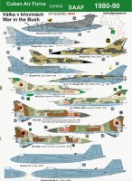 DP Casper DPC48031 Cuban Air Force contra SAAF 1980-90 War in the Bush 1/48