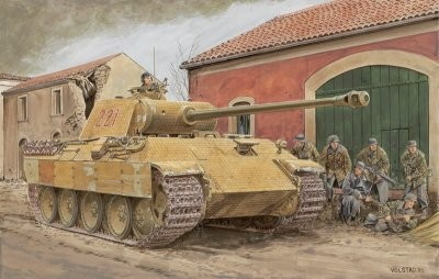 Dragon 6160 Pz.Kpfw. V Ausf. A Panther (early prod., Italy, 1943-44)