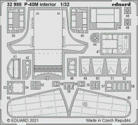 Eduard 32988 SET P-40M interior (TRUMP) 1/32