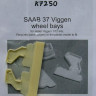 Maestro Models MMCK-7250 1/72 SAAB 37 Viggen - wheel bays (HELL)