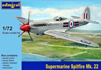 Az Model - Admiral ADM-72002 Supermarine Spitfire Mk.22 1/72