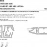 New Ware NWA-M0845 Маска Su-35S BASIC (GWH) 1/48