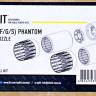 Reskit RSU32-0043 F-4 (E/J/F/G/S) Phantom II exh.nozzles (REV) 1/32