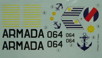 LF Model C4867 Decals W.Wessex Mk.60 over Uruguay (REV/ITAL) 1/48