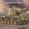 Trumpeter 00367 Танк Pz.Kpfw KV-2 754 ( r ) 1/35