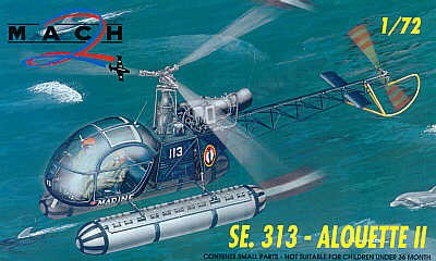 Mach 2 MACH2572 SE.313 Alouette II 1/72