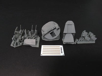 Metallic Details MDR48283 Boeing B-17F Flying Fortress BombardierвЂ™s cockpit (Interior set) (designed to the used with Monogram kits) (3D-Printed) 1/48