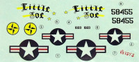 LF Model C72167 Decals RF-80A Shooting Star over Panama (SWD) 1/72