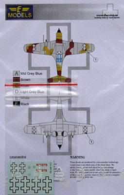 LF Model C7251 Decals for MS 406C-1 over Lithuania Part I. 1/72