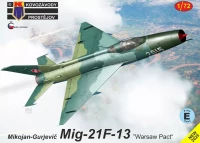 Kovozavody Prostejov 72503 MiG-21F-13 'Warsaw Pact' (4x camo) 1/72