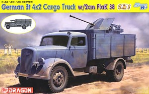 Dragon 6828 Opel Blitz/20mm Flak38 1/35