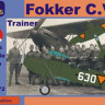LF Model P7203 Fokker C.VD Holland - Trainer (4x camo) 1/72