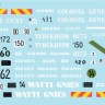 Star Decals 35-C1017 FORAD training centre. AMX-30 B2, AMX-30 B2 BRENNU.S. and VAB 4x4 APC. [AMX-30B2 French Main Battle Tank] 1/35