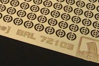 Brengun BRL72103 Tie down points (cross type) US aircraft carrier 1/72