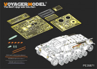 Voyager Model PE35871 StuG III Ausf C/D Basic (For DRAGON 6851) 1/35