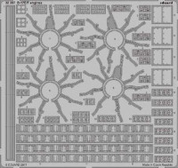 Eduard 32397 B-17E/F engines 1/32 HKM