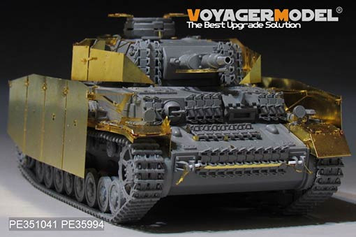 Voyager Model PE351041A WWII German Pz.Kpfw.IV Ausf.F1(LateProduction)Basic (For Border BT-003) 1/35