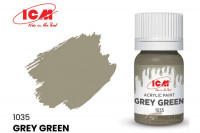 ICM C1035 Серо-зеленый(Grey Green), краска акрил, 12 мл