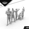Temp Models 72121 Техники Вкс Рф (Сирия). Набор №2 1/72