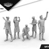Temp Models 72121 Техники Вкс Рф (Сирия). Набор №2 1/72