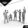 Temp Models 72121 Техники Вкс Рф (Сирия). Набор №2 1/72