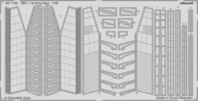 Eduard 481139 TBD-1 landing flaps (HOBBYB) 1/48