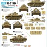 Star Decals 35-C1384 Wiking # 5.5. SS-Wiking in Caucasus 1942-43.Pz III Ausf.J short gun, Pz III Ausf.J long gun and Pz III Ausf.N.Plus generic turret numbers 0-1-2-3-4-5 1/35