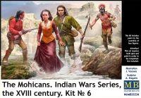 Master Box 35234 The Mohicans, Indian Wars Series (4 fig.) 1/35