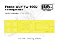IBG Models M7201 Focke-Wulf Fw 190D Painting Mask set 1/72