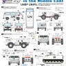 Star Decals STAR35905 Peacekeepers in the Middle East. UN BTR-40, VW/Volkswagen T3 ambulance, VAB, APC M113A1. UNEF and UNIFIL vehicles BTR-40, VW/Volkswagen T3 Ambulance bus, Renault VAB, APC M113A1 1/35