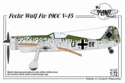 Planet Models PLT230 Focke Wulf Fw 190C V-15 1/72