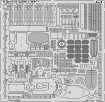 Eduard BIG5372 HMS Ark Royal 1939 (I LOVE KIT) 1/350