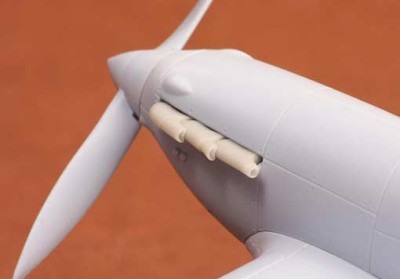 Sbs Model 72014 Hawker Hurricane exhaust set - round (AIRF) 1/72
