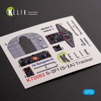 Reskit K72082 S-2A Tracker interior 3D decals (HAS) 1/72