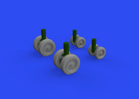 Eduard 648734 BRASSIN CH-47A wheels (HOBBY BOSS) 1/48
