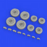 Eduard 648734 BRASSIN CH-47A wheels (HOBBY BOSS) 1/48
