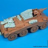 Black Dog T35288 Sd.Kfz.234/3 Armoured Car accessories set (designed to be used with Italeri kits) 1/35