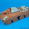Black Dog T35288 Sd.Kfz.234/3 Armoured Car accessories set (designed to be used with Italeri kits) 1/35