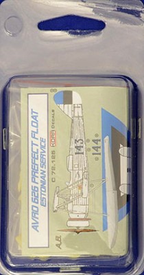 Kora Model C72125 AVRO 626 Float Estonian service Conv.set (AZ) 1/72