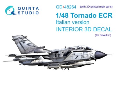 Quinta Studio QD+48264 Tornado ECR Italian (Revell) 1/48