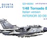Quinta Studio QD+48264 Tornado ECR Italian (Revell) (с 3D-печатными деталями) 1/48