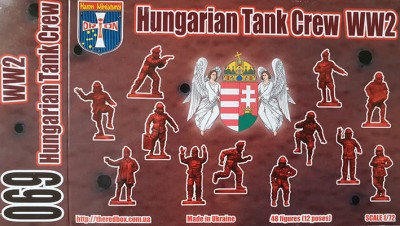 Orion ORI72069 Hungarian Tank Crew WWII 1/72