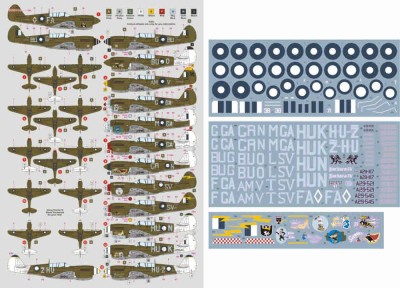 Dk Decals 48048 P-40N Kittyhawk in RAAF o. N.Guinea&amp;Australia 1/48