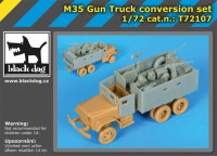 BlackDog T72107 M 35 Gun Truck - conversion set (ACAD) 1/72