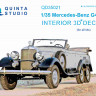 Quinta studio QD35021 для Mercedes-Benz G4 W31 (для любых моделей) 3D Декаль интерьера кабины 1/35