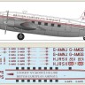 F-rsin Plastic FRP4128 Vickers Viking British European Airways (silk-screened decals) 1/144