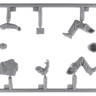 Miniart 53022 German Tank Riders Set 1, Resin Heads (4 fig) 1/35