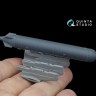 Quinta studio QT48098 Подвесной топливный бак ПТБ-550 для Ка-52 (для всех моделей) 1/48